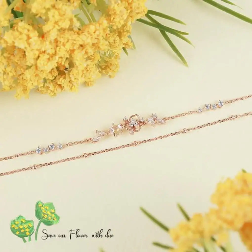 CLUE - Little Star Twinkling Silver Bracelet - CLUE - Jewelry - Harumio