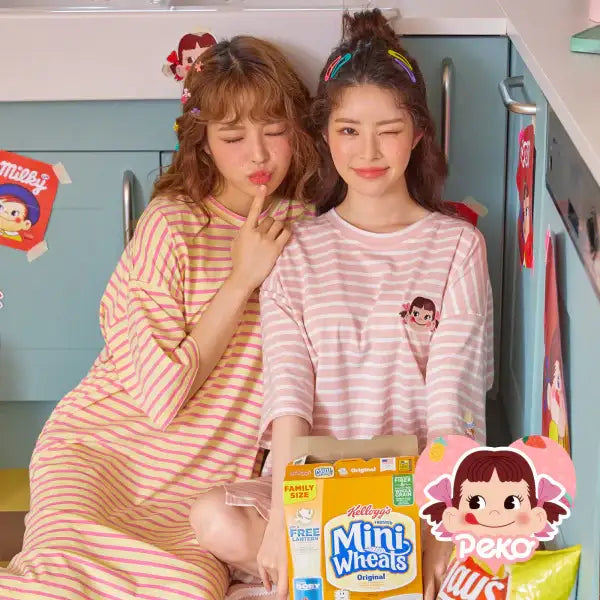 BYROEM x Peko - Juicy Couture Pajamas Dress - Peko-chan - Clothes - Harumio