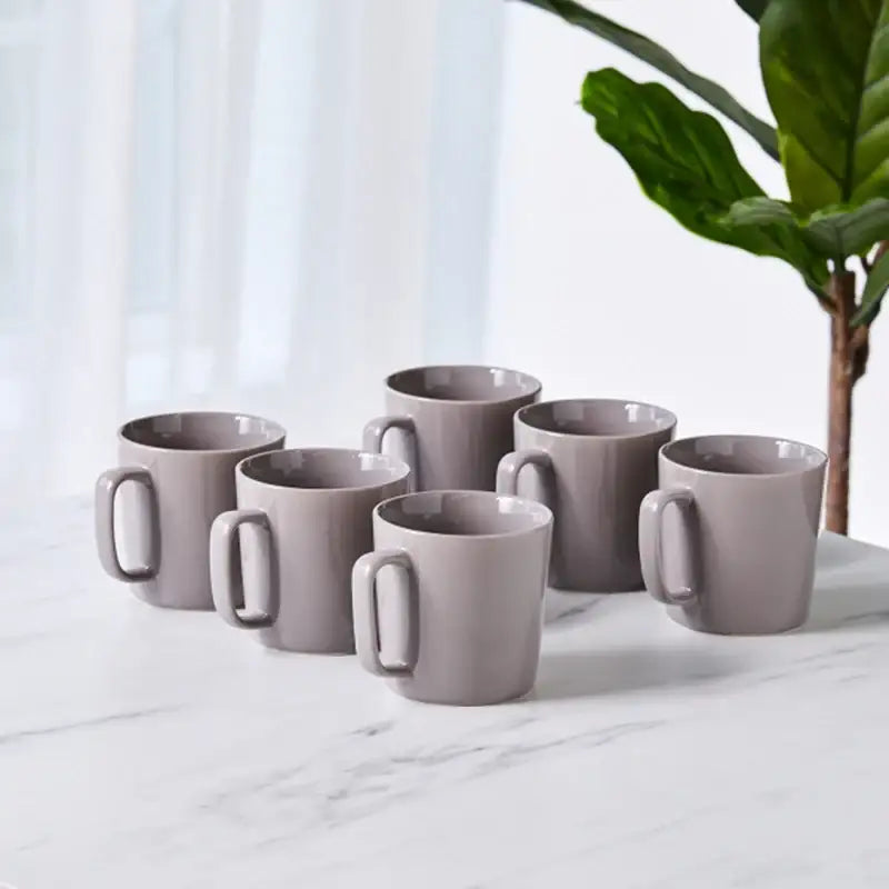 Korean Moreca Mug 430ml Set 6P - Modern House - Kitchenware - Harumio