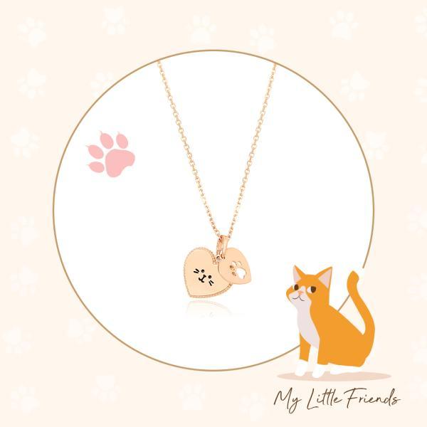 OST - My Little Friends - Rose Gold Necklace