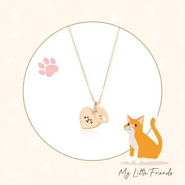 OST - My Little Friends - Rose Gold Necklace - My Little Friends - Jewelry - Harumio