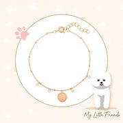 OST - My Little Friends - Bichon Poodle Rose Gold Bracelet - My Little Friends - Jewelry - Harumio