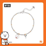 BT21 x OST - Silver Bracelet Ver. 2 - RJ - BT21 - Bracelets - Harumio