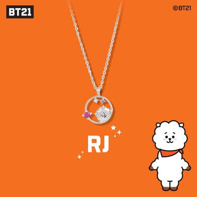 BT21 x OST - Silver Necklace Ver. 2 - RJ