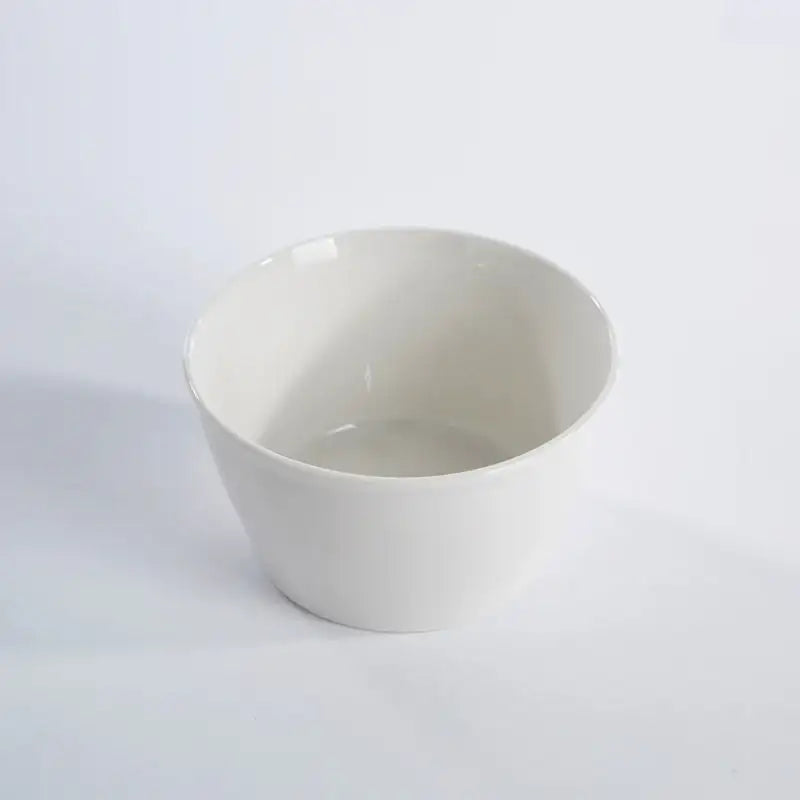 Korean Simple White Tableware Set - Modern House - Kitchenware - Harumio