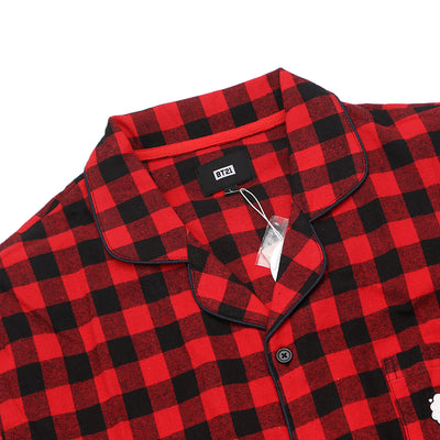BT21 x Hunt Innerwear - Flannel Check Pajama Set - RJ