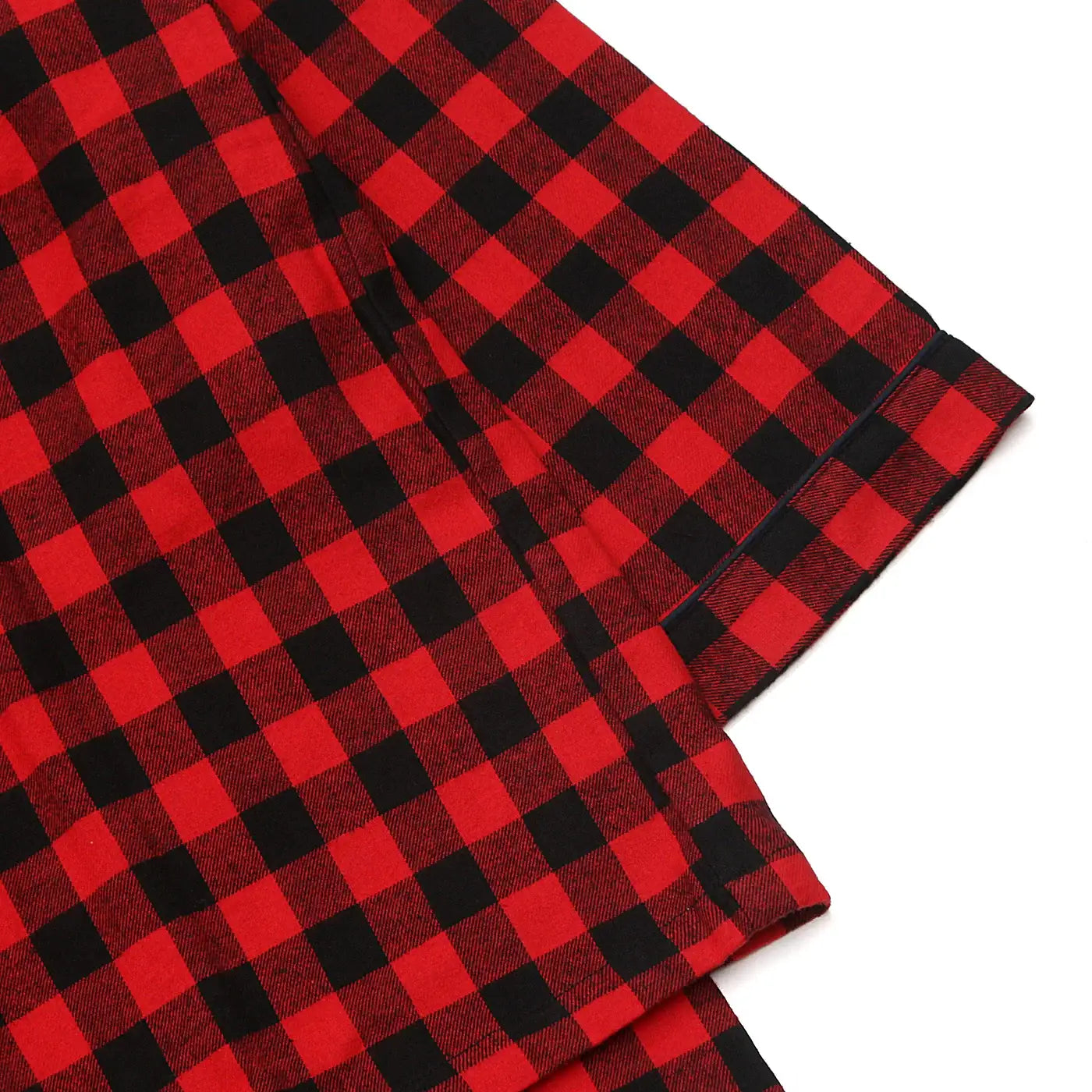 BT21 x Hunt Innerwear - Flannel Check Pajama Set - RJ - BT21 - Pajama - Harumio
