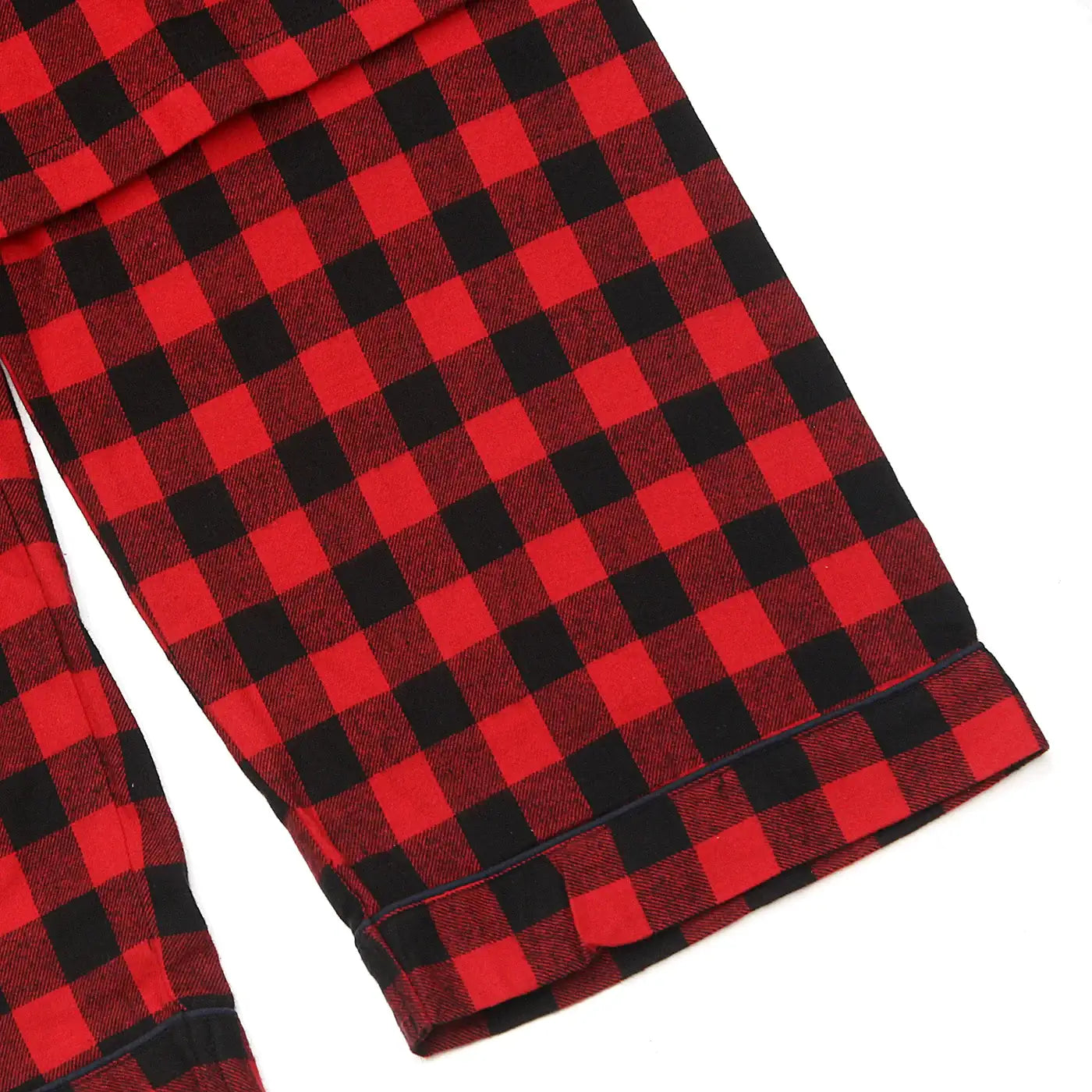 BT21 x Hunt Innerwear - Flannel Check Pajama Set - RJ - BT21 - Pajama - Harumio