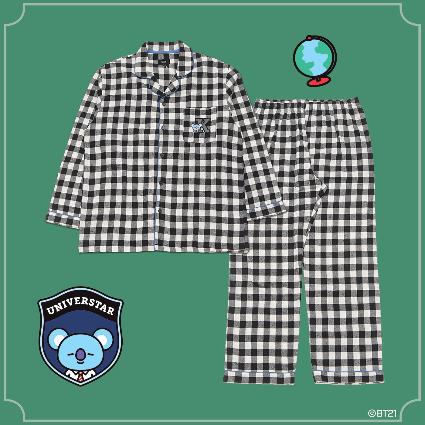 Bt21 hunt pajama sale