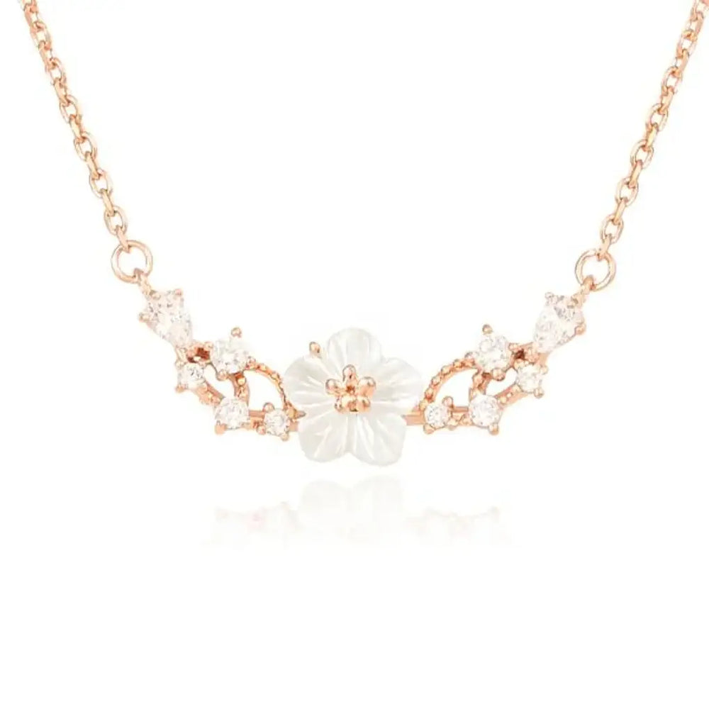 OST - Plum Flower Necklace - OST - Jewelry - Harumio