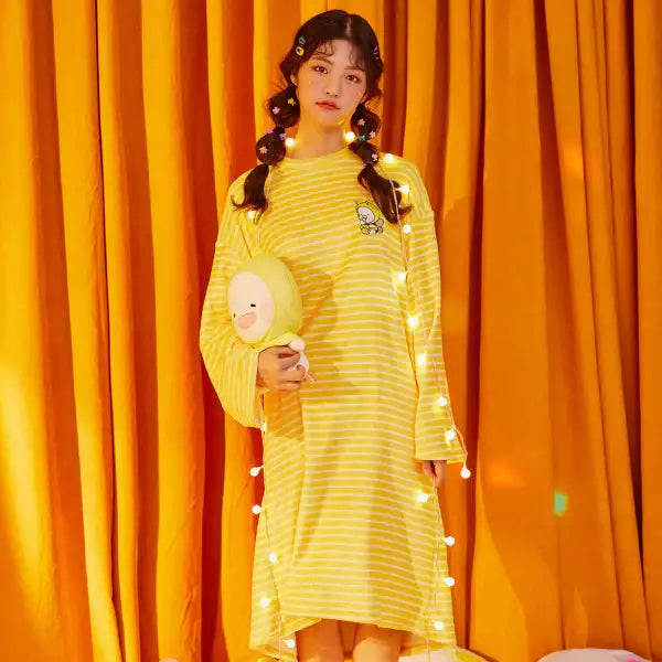 Byroem x OMPANGi - Pajamas Dress - Byroem x OMPANGi - Clothing - Harumio