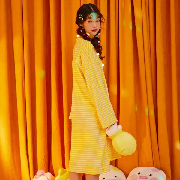 Byroem x OMPANGi - Pajamas Dress - Byroem x OMPANGi - Clothing - Harumio