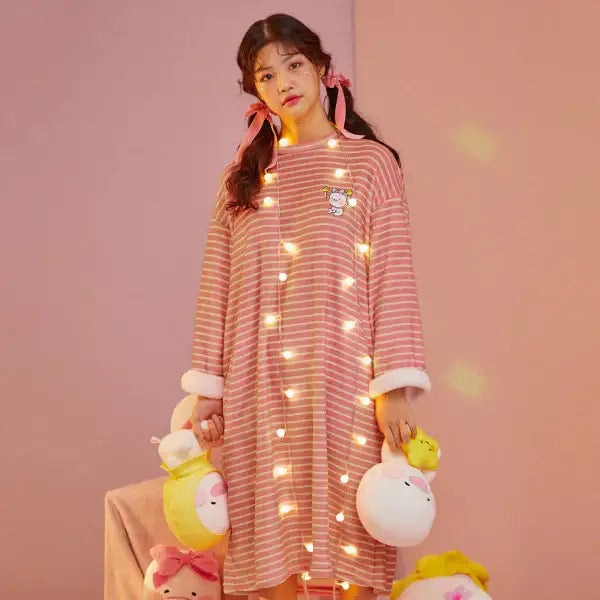 Byroem x OMPANGi - Pajamas Dress - Byroem x OMPANGi - Clothing - Harumio