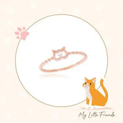 OST - My Little Friends - Daeng Daeng Cat Ring - My Little Friends - Jewelry - Harumio