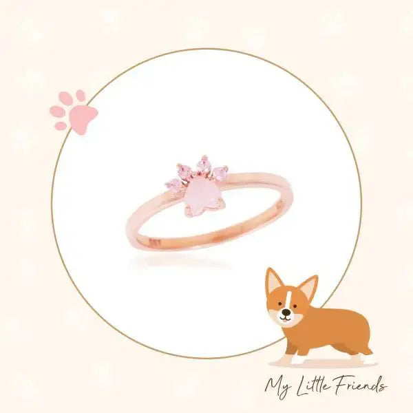 OST - My Little Friends - Sunnae Dog Ring - My Little Friends - Jewelry - Harumio