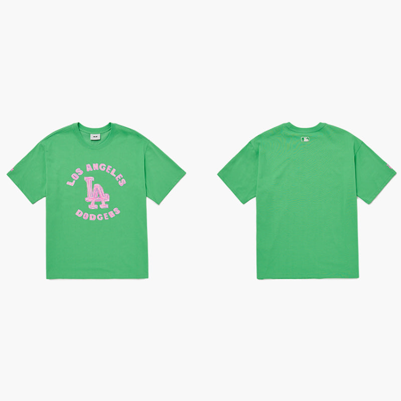 MLB Korea - Basic Fluorescent Marker Overfit Short Sleeve T-Shirt
