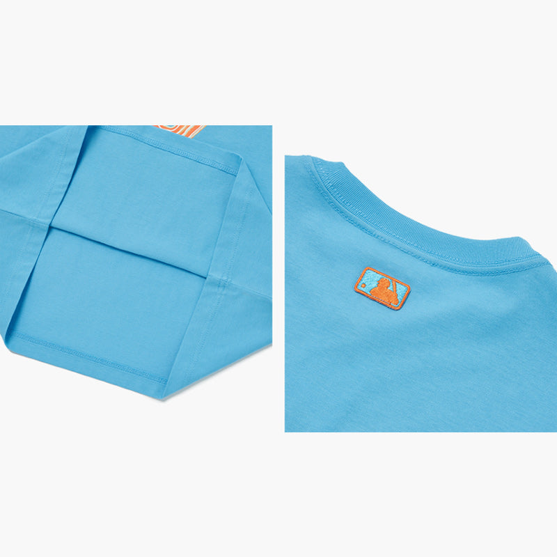 MLB Korea - Basic Fluorescent Marker Overfit Short Sleeve T-Shirt
