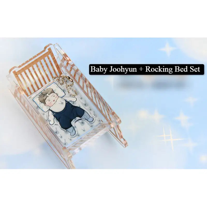 New Year's Eve Passion - Cradle Acrylic Stand + Charm - Webtoon Shop - Acrylic Stand - Harumio