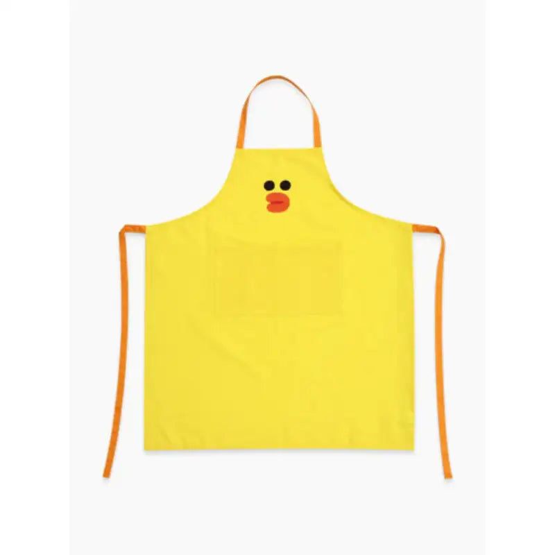 LINE FRIENDS - Brown & Sally Face Apron - Line Friends - Apron - Harumio