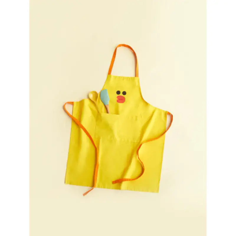 LINE FRIENDS - Brown & Sally Face Apron - Line Friends - Apron - Harumio