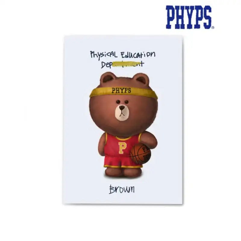 Brown x Phyps - Physical Education Department Artwork Poster - Phyps - Posters - Harumio
