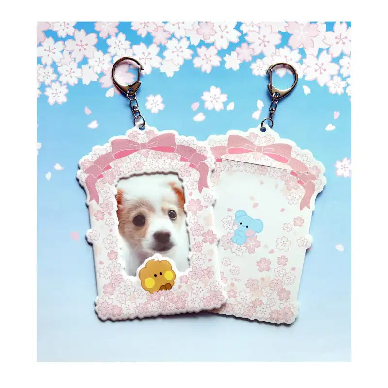 Monopoly x BT21 - Minini Photo Holder - Cherry Blossom - Monopoly - Photo Holder - Harumio