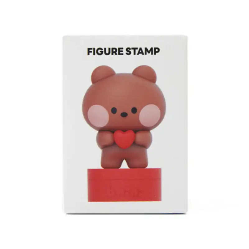 Line Friends - Minini Figure Stamp - Line Friends - Stationery - Harumio