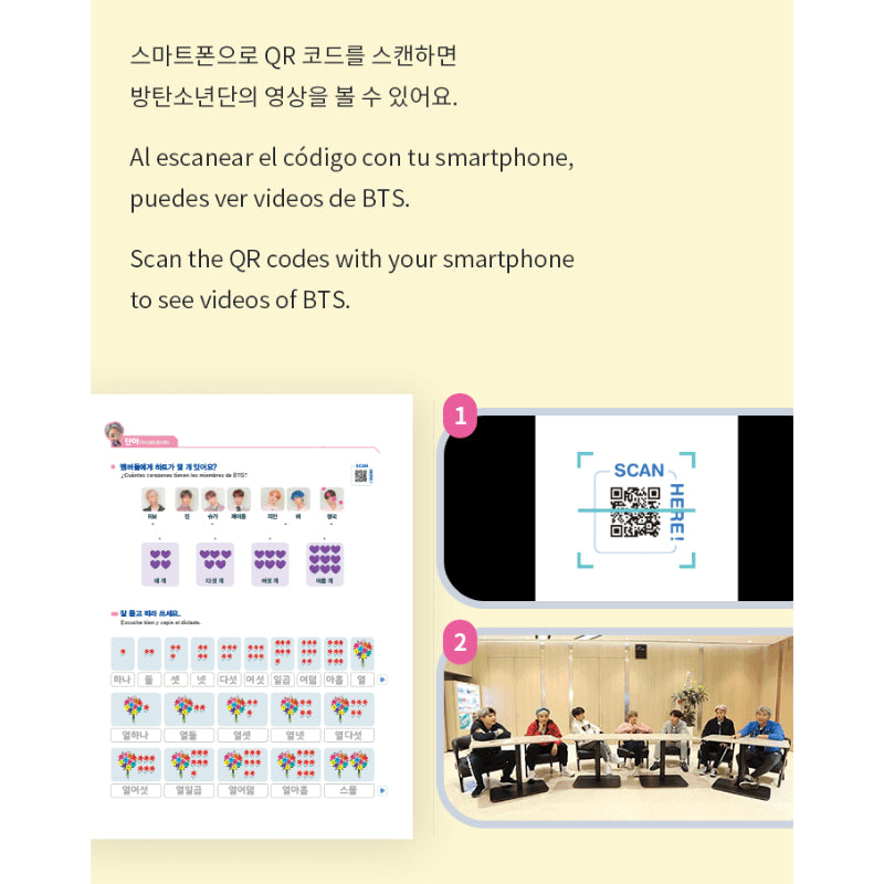 BTS - Learn! KOREAN with BTS Spanish Edition