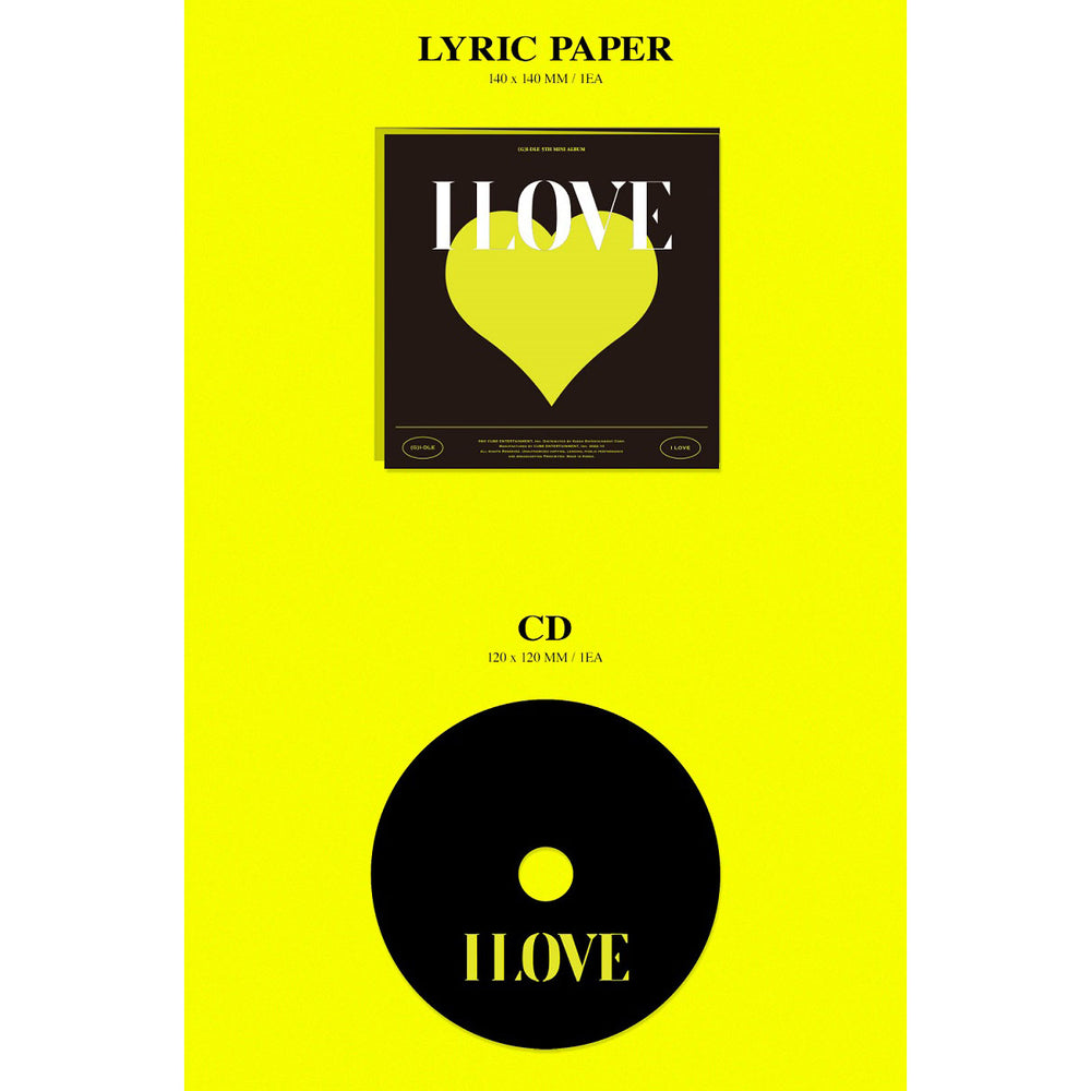 (G)I-DLE - I Love : 5th Mini Album
