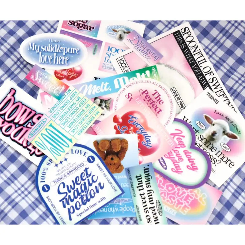 THENCE - Label Sticker Pack ver.1 - THENCE - Stationary - Harumio