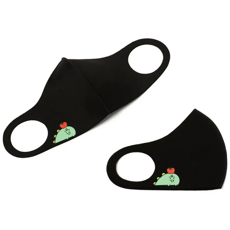 Kakao Friends - Jordy Black Mask Set - Kakao Friends - Accessories - Harumio