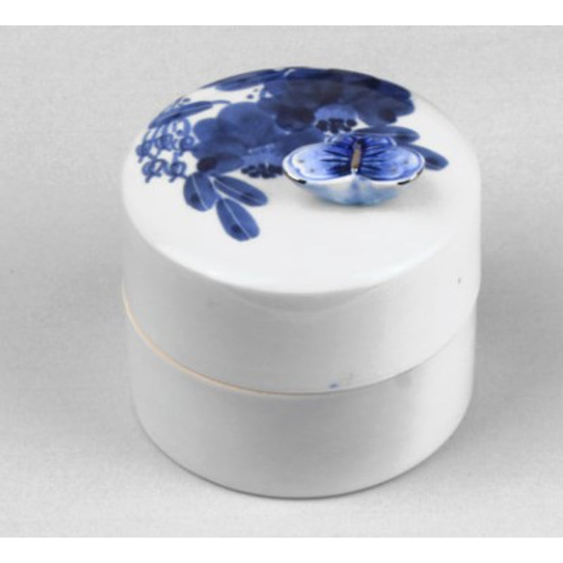 HK Studio - Hand Painted Wide Petal Chrysanthemum Musical Jewelry Box