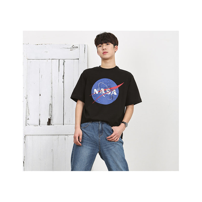 Siero x NASA - NASA Circle Logo T-Shirt - Black