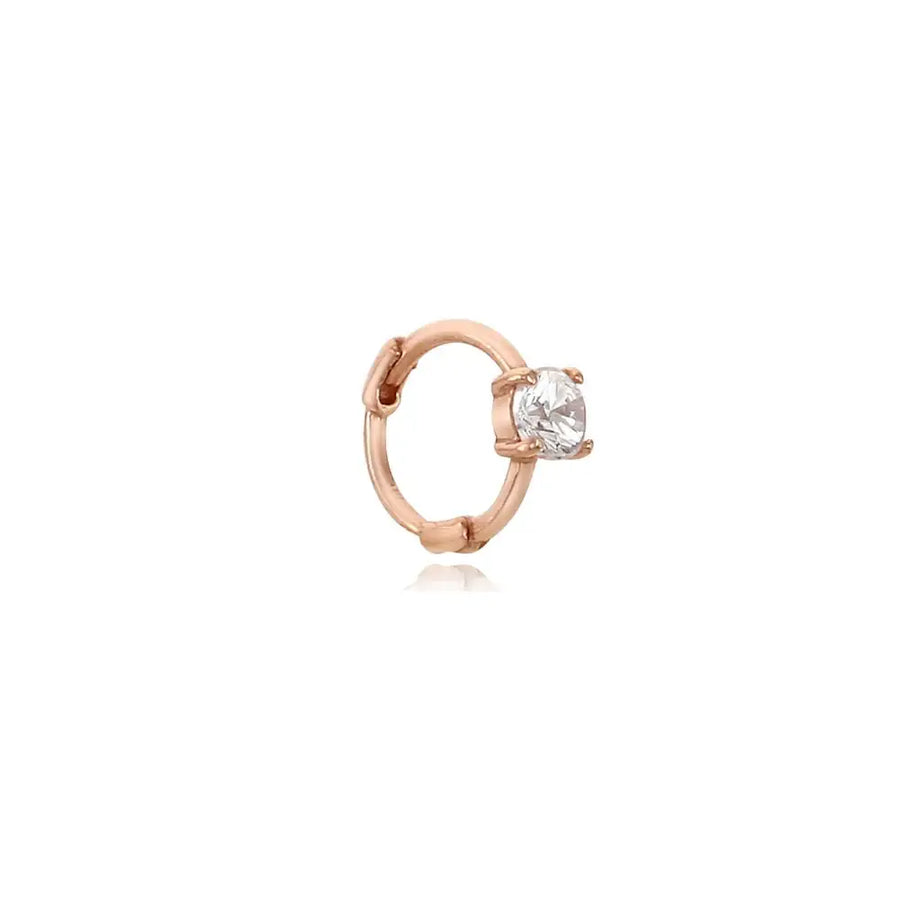 CLUE - Cubic Layered 10K/14K Gold Ear Pierce - CLUE - Jewelry - Harumio