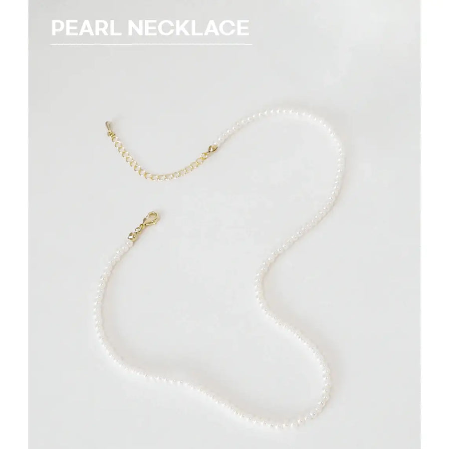 OST - Glass Pearl Necklace - OST - Jewelry - Harumio