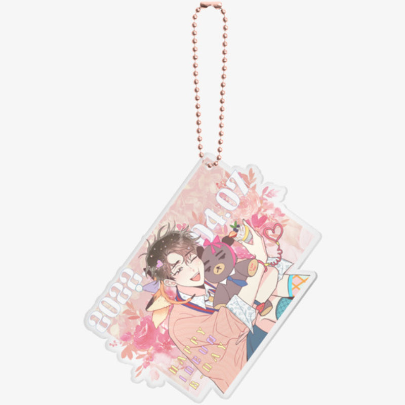Mad Place - Transparent Acrylic Keyring