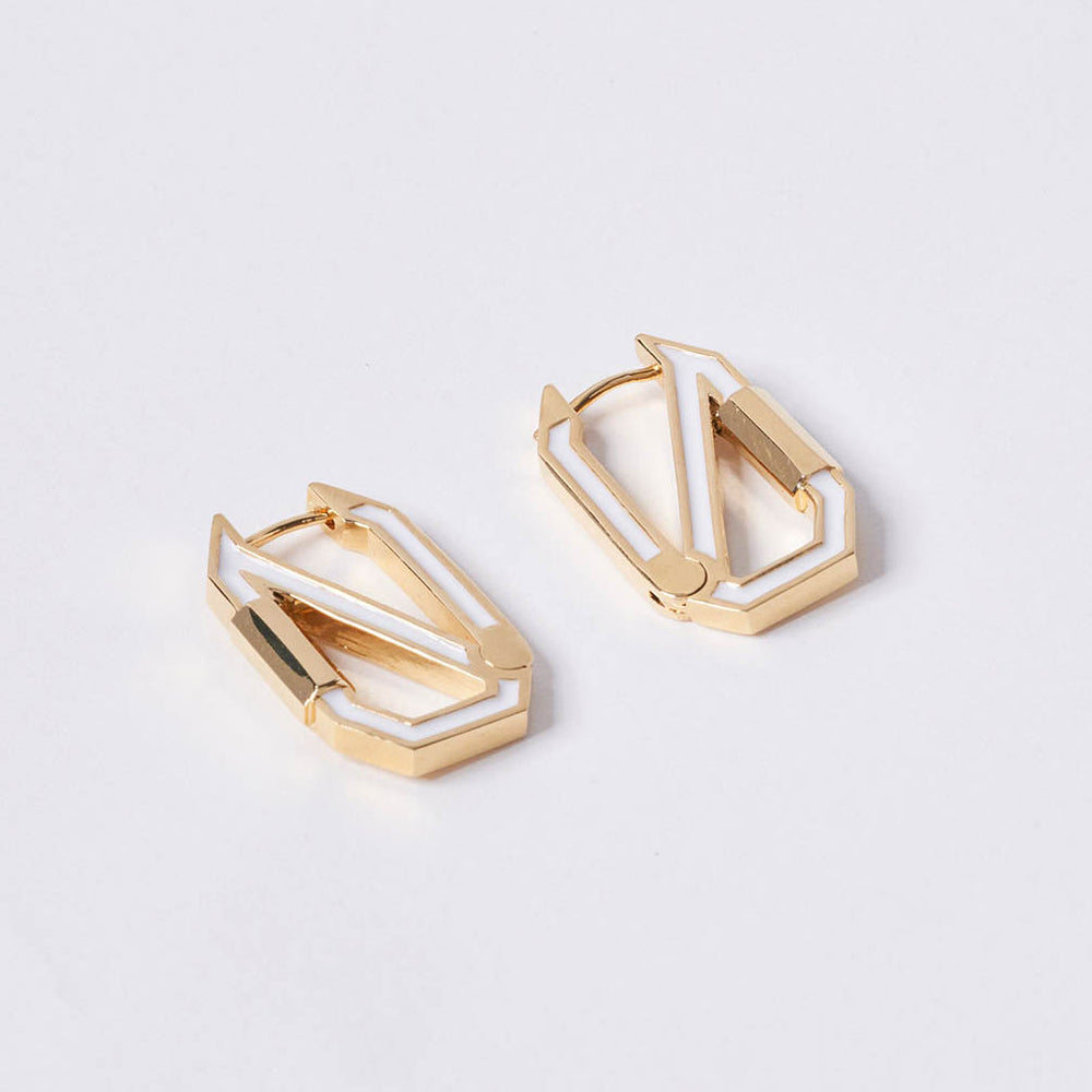 OST - POPTS Collection Octagon One Touch Earrings
