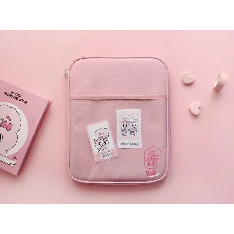Esther Bunny - Tablet Pouch - Esther Bunny - Tablet Pouches - Harumio
