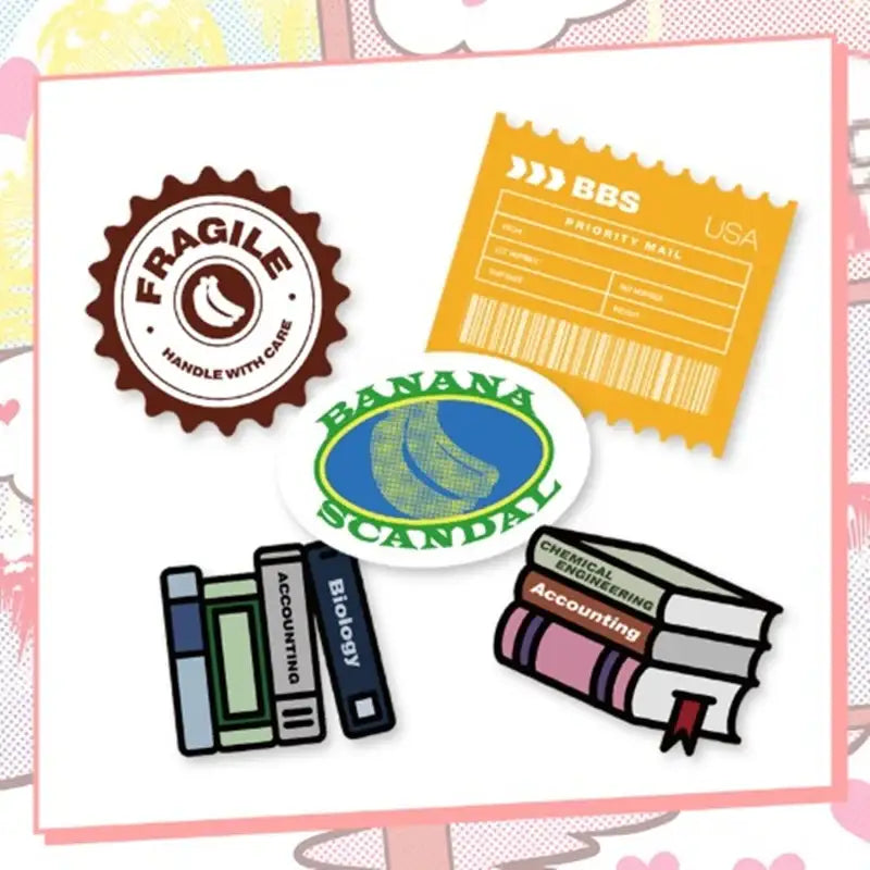 Banana Scandal - Sticker Set - Toon!que - Accessories - Harumio
