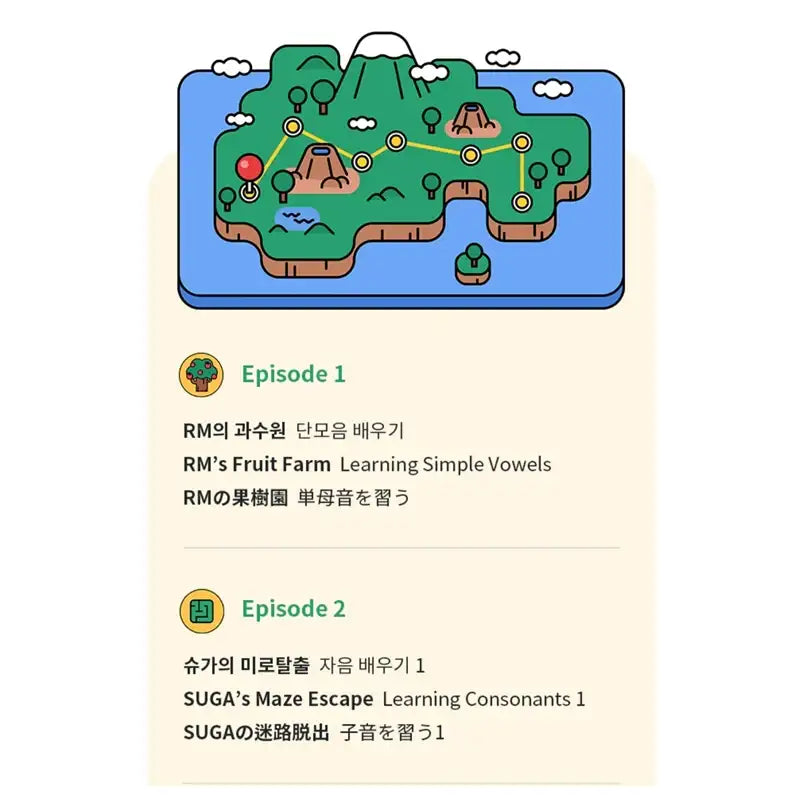 BTS - Learn! Korean with TinyTan VOD - BTS - Album - Harumio