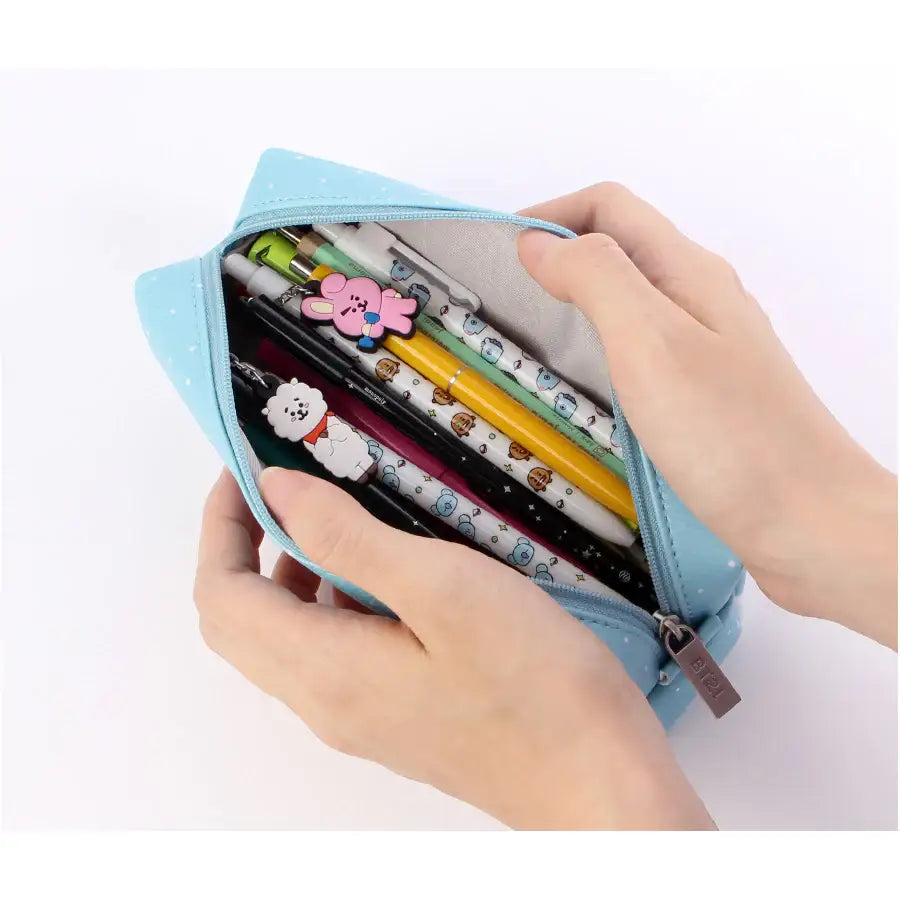 BT21 x Monopoly - C-Pocket Pencil Case - Winter Edition - Monopoly - Accessories - Harumio