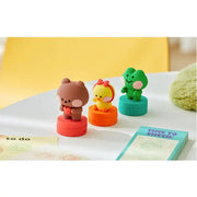 Line Friends - Minini Figure Stamp - Line Friends - Stationery - Harumio