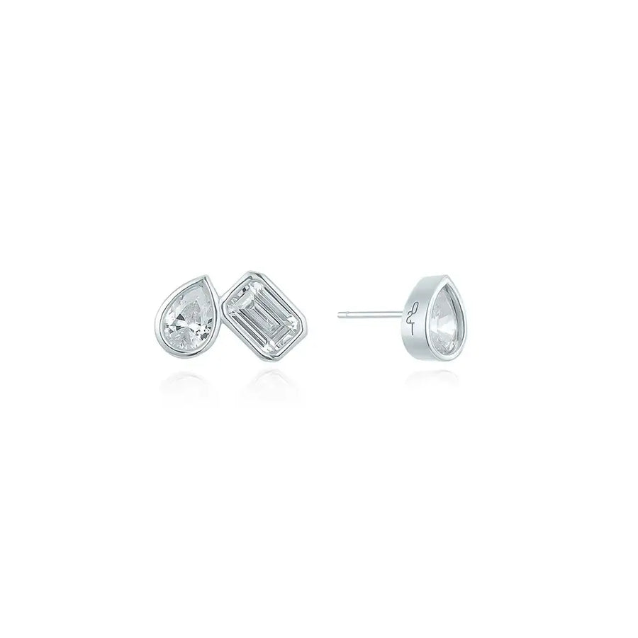 OST - Square Water Drop Earrings - OST - Jewelry - Harumio