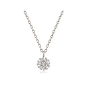 CLUE - Brilliant Mistletoe Silver Necklace - CLUE - Jewelry - Harumio