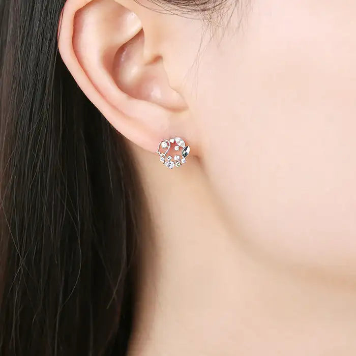 OST - November Citrine Bellflower Birth Flower Earrings - OST - Jewelry - Harumio