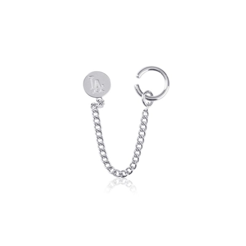 MLB Korea - Mini Logo Ear Cuff Single Earring