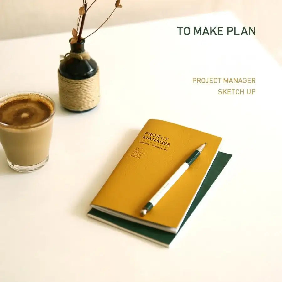 Monopoly - To Make Plan (Leather) Journal - Monopoly - Notebooks & Notepads - Harumio