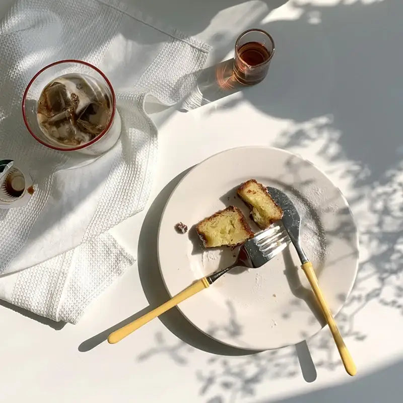 Like A Cafe - Si Racuse Edge Rim Plate - Like A Cafe - Home & Living - Harumio