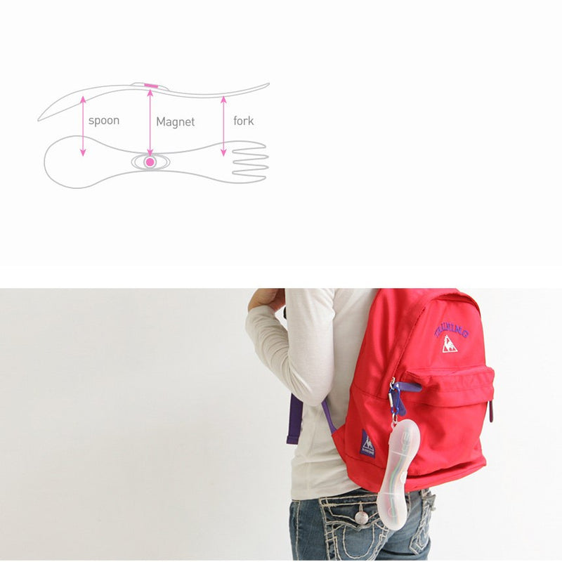 Nineware - Magnetic Picnic Spork Set