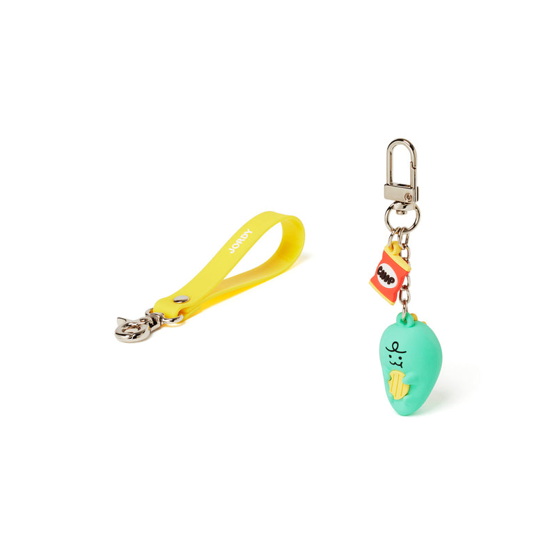 Kakao Friends - Chips Jordy Figure Keyring